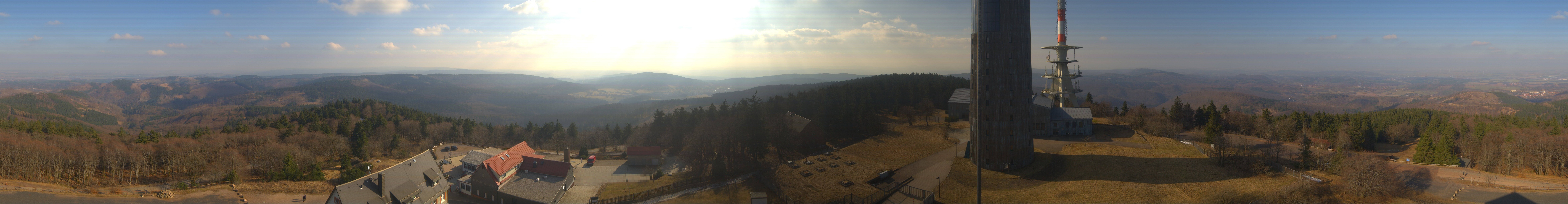 Archiv Foto Webcam Panorama Großer Inselsberg - Rennsteig