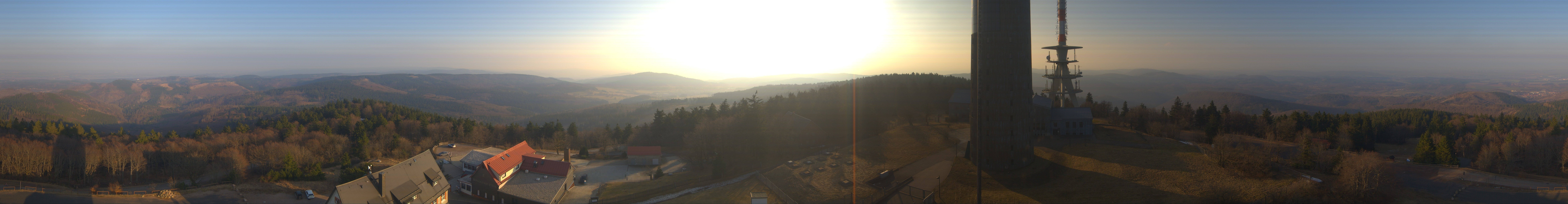 Archiv Foto Webcam Panorama Großer Inselsberg - Rennsteig