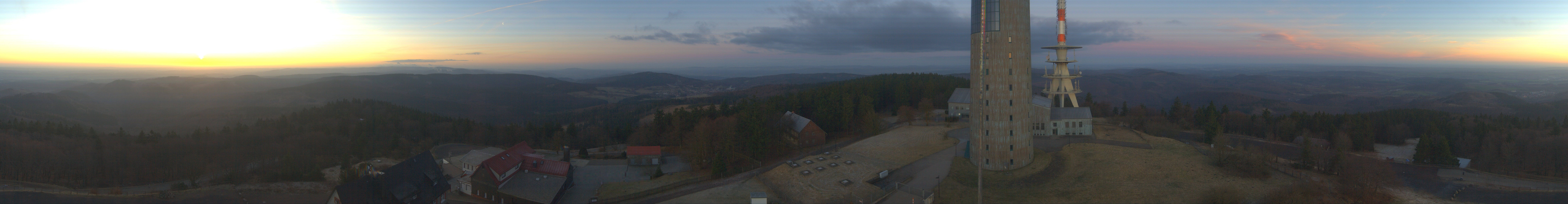 Archiv Foto Webcam Panorama Großer Inselsberg - Rennsteig