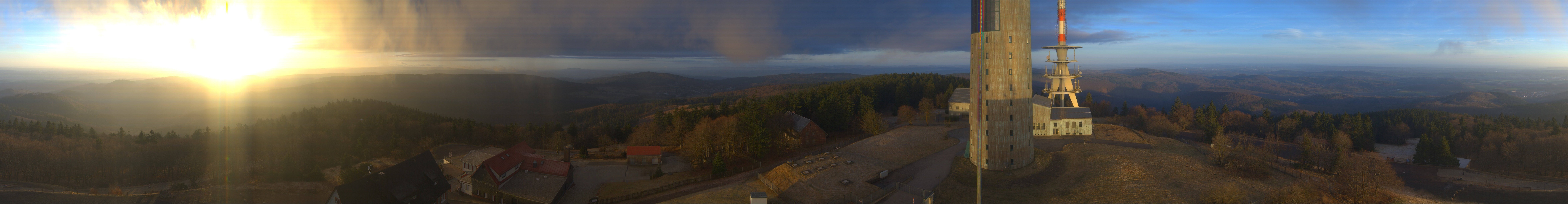 Archiv Foto Webcam Panorama Großer Inselsberg - Rennsteig