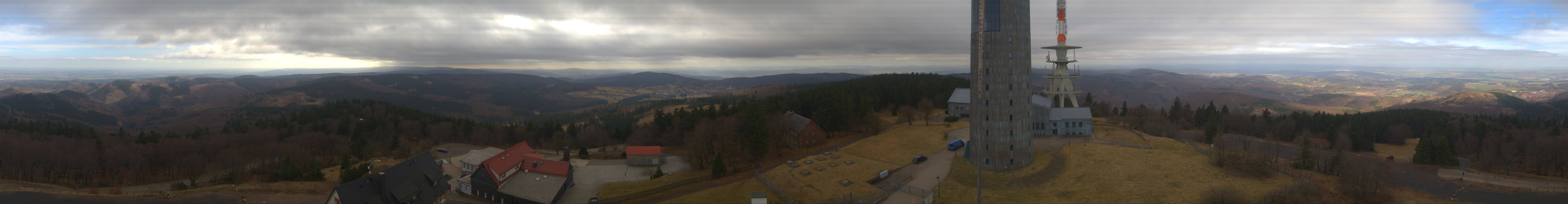 Archived image Webcam Panoramic view Großer Inselsberg - Rennsteig