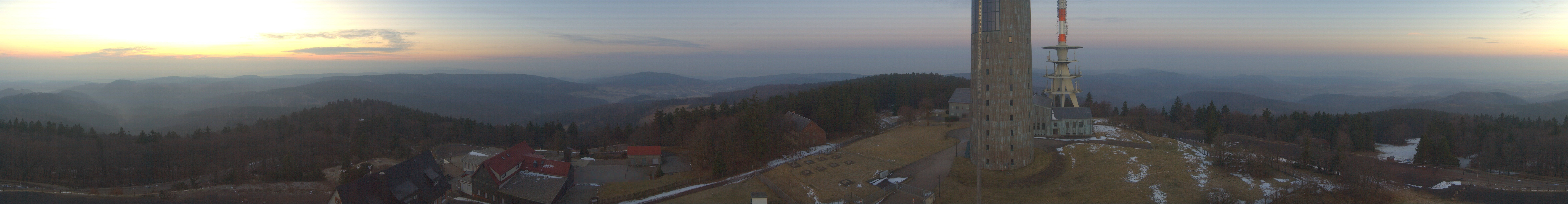 Archiv Foto Webcam Panorama Großer Inselsberg - Rennsteig