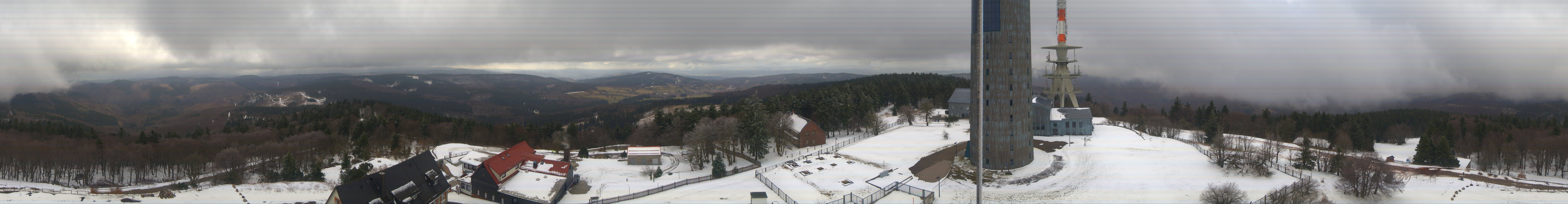 Archiv Foto Webcam Panorama Großer Inselsberg - Rennsteig