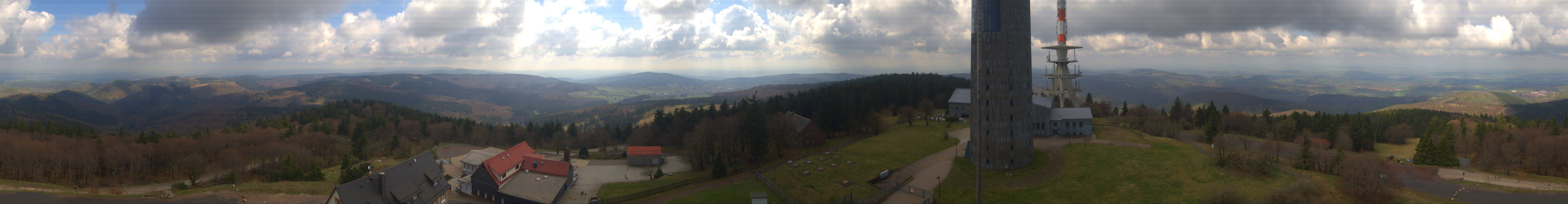 Archiv Foto Webcam Panorama Großer Inselsberg - Rennsteig