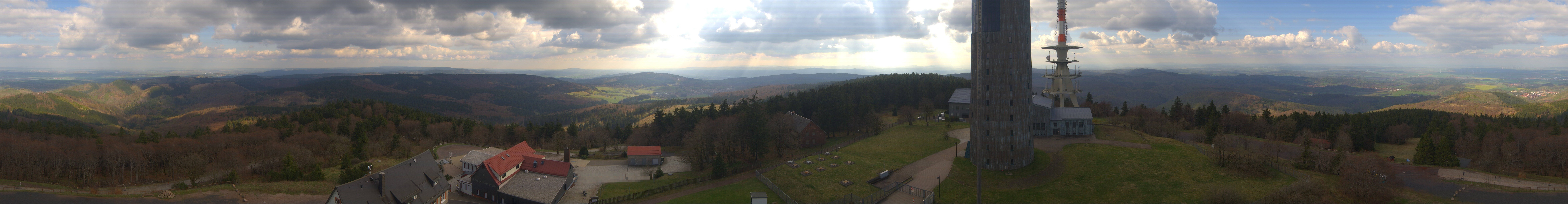 Archiv Foto Webcam Panorama Großer Inselsberg - Rennsteig