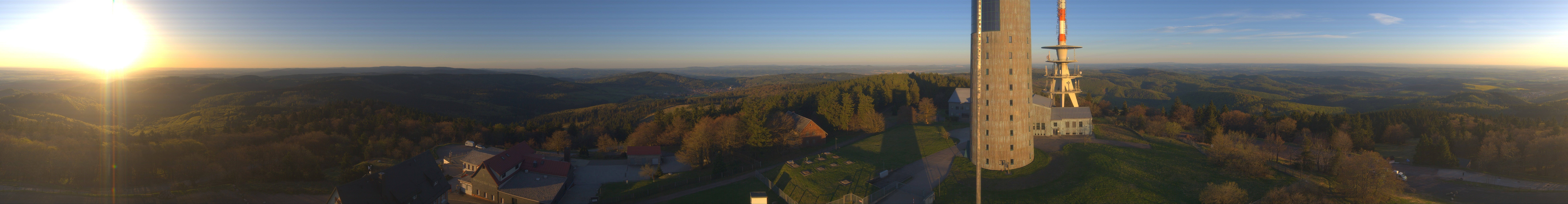 Archiv Foto Webcam Panorama Großer Inselsberg - Rennsteig