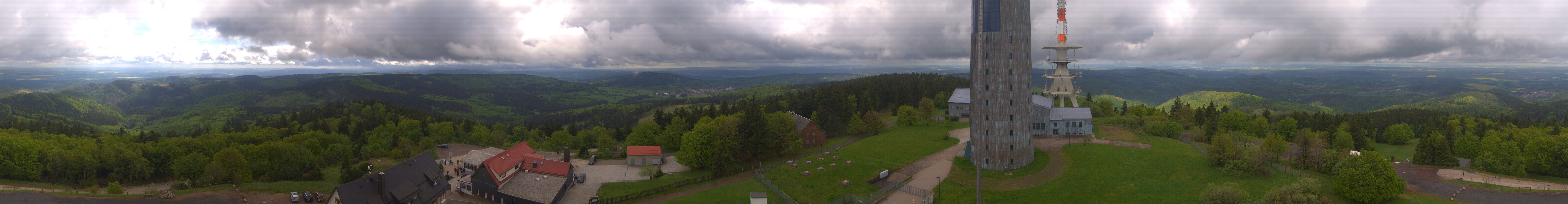 Archiv Foto Webcam Panorama Großer Inselsberg - Rennsteig