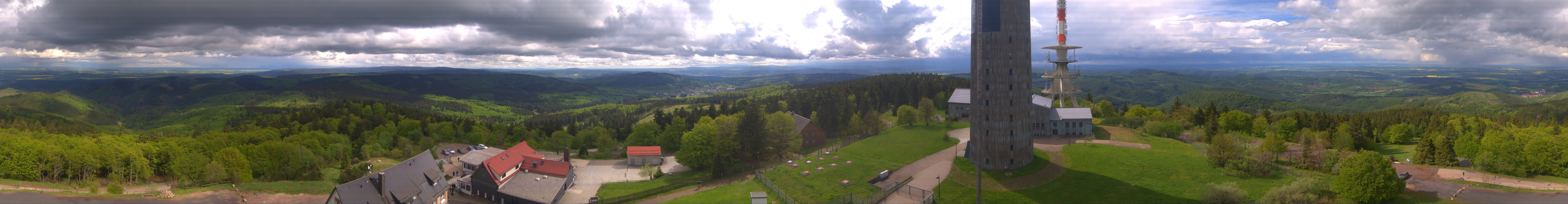 Archiv Foto Webcam Panorama Großer Inselsberg - Rennsteig