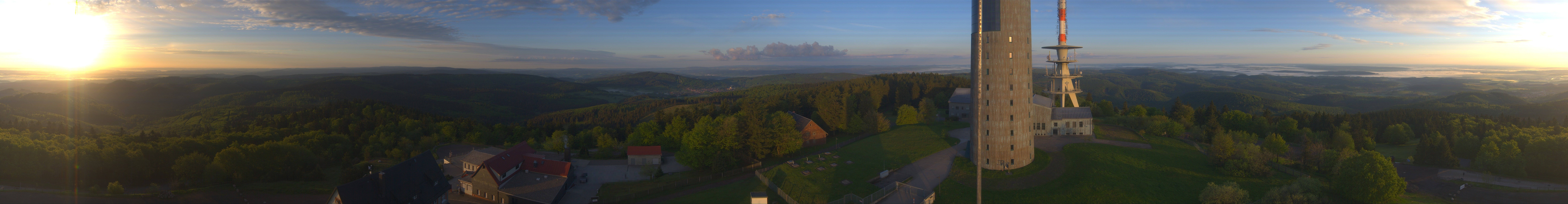 Archiv Foto Webcam Panorama Großer Inselsberg - Rennsteig
