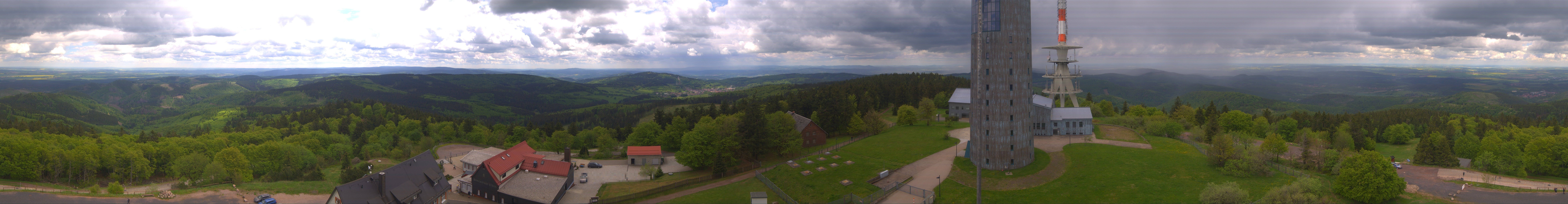 Archiv Foto Webcam Panorama Großer Inselsberg - Rennsteig