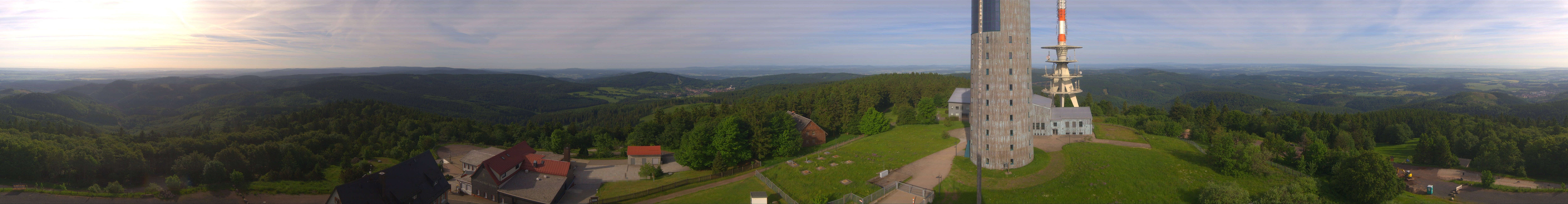 Archiv Foto Webcam Panorama Großer Inselsberg - Rennsteig