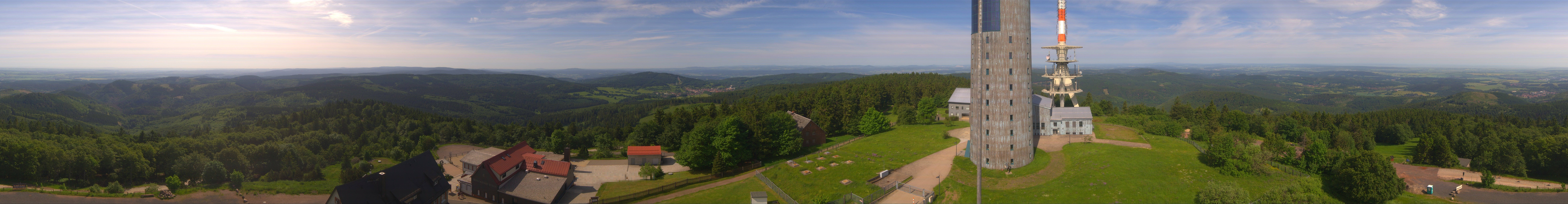 Archiv Foto Webcam Panorama Großer Inselsberg - Rennsteig