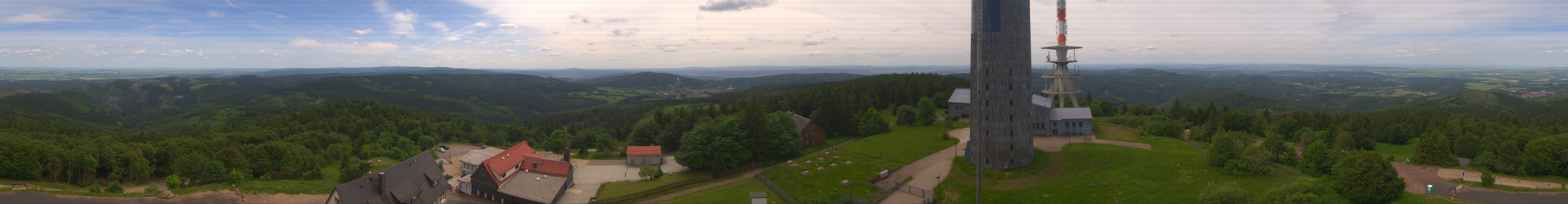 Archiv Foto Webcam Panorama Großer Inselsberg - Rennsteig
