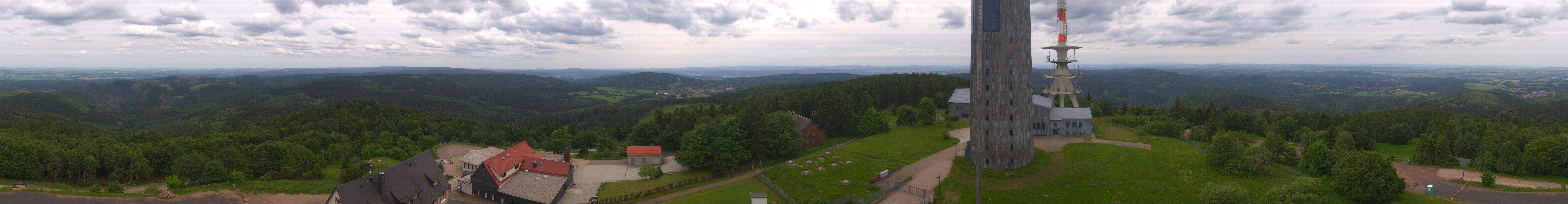 Archiv Foto Webcam Panorama Großer Inselsberg - Rennsteig