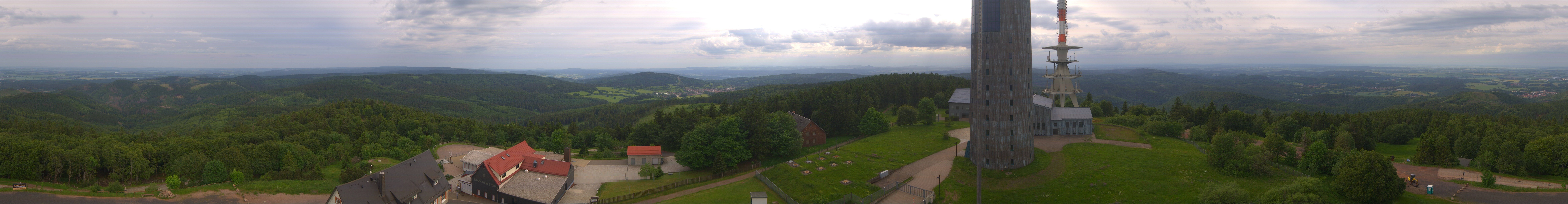 Archiv Foto Webcam Panorama Großer Inselsberg - Rennsteig