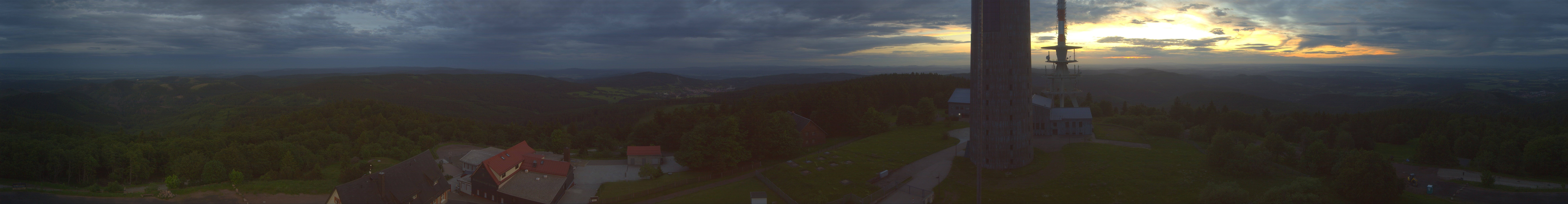 Archiv Foto Webcam Panorama Großer Inselsberg - Rennsteig