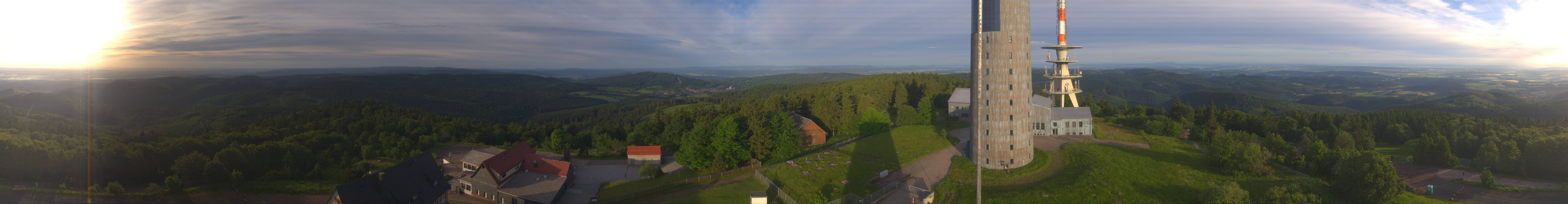 Archiv Foto Webcam Panorama Großer Inselsberg - Rennsteig