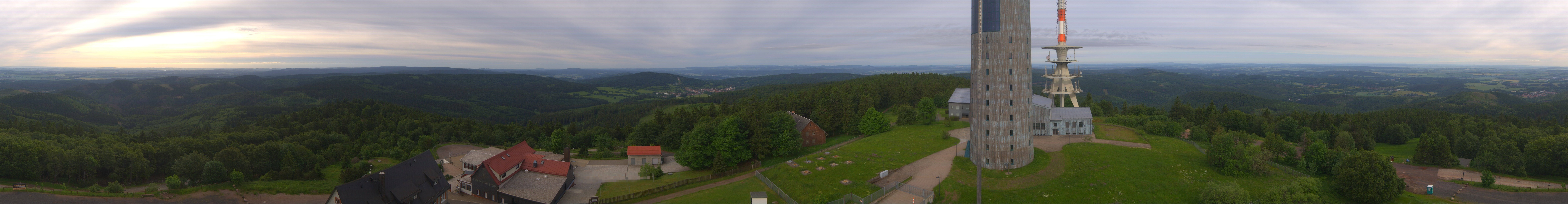 Archiv Foto Webcam Panorama Großer Inselsberg - Rennsteig
