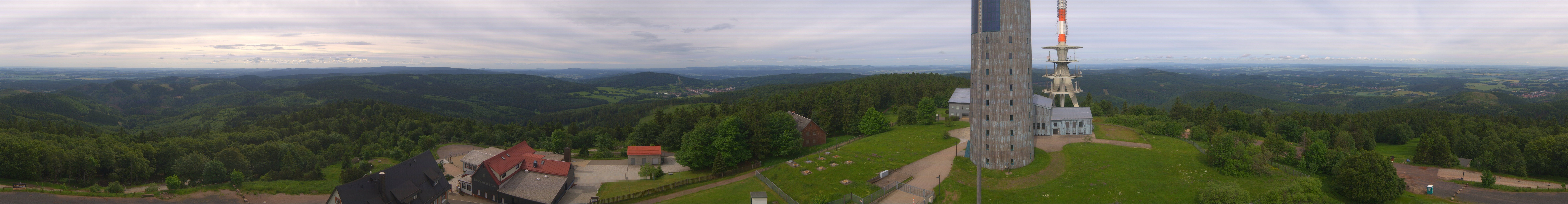 Archiv Foto Webcam Panorama Großer Inselsberg - Rennsteig