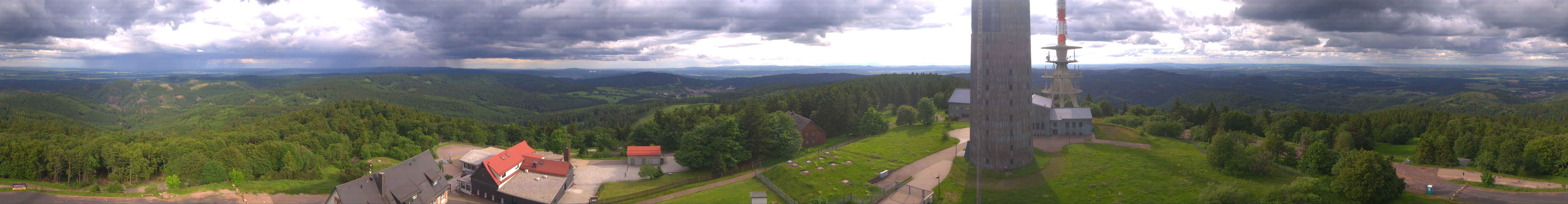 Archiv Foto Webcam Panorama Großer Inselsberg - Rennsteig