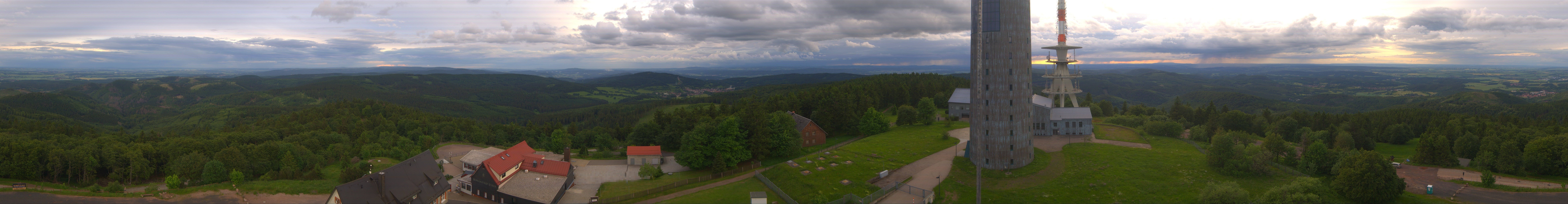 Archiv Foto Webcam Panorama Großer Inselsberg - Rennsteig