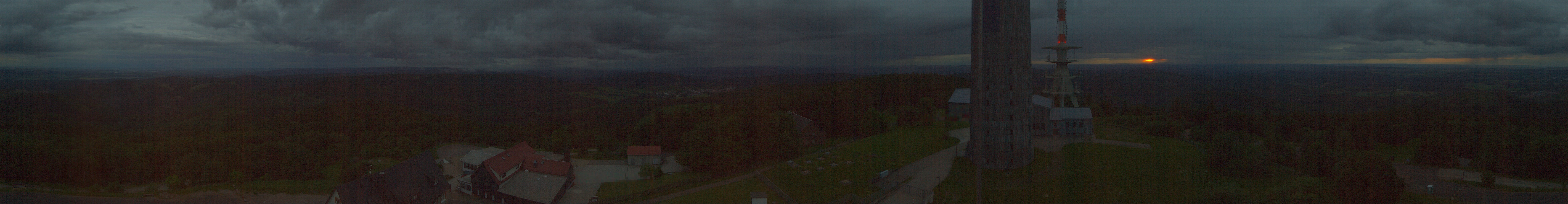 Archiv Foto Webcam Panorama Großer Inselsberg - Rennsteig