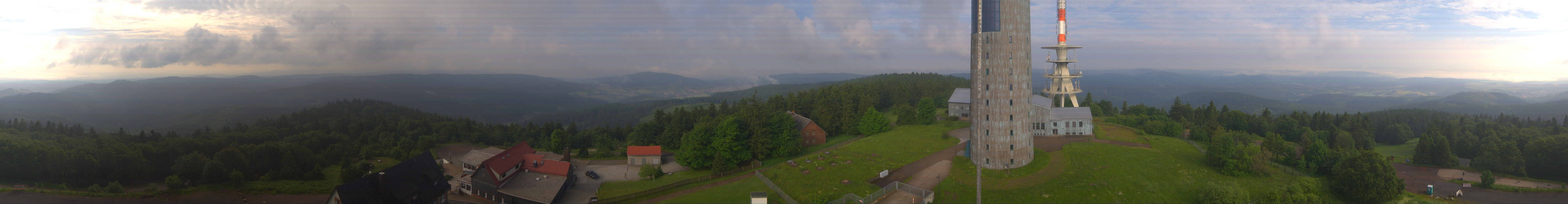 Archiv Foto Webcam Panorama Großer Inselsberg - Rennsteig