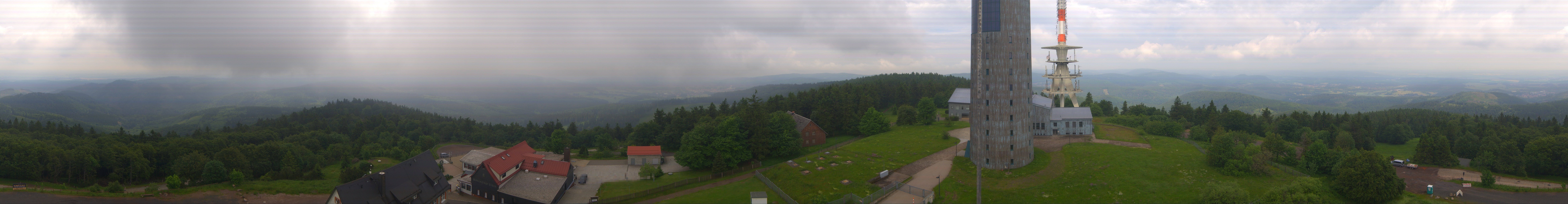 Archiv Foto Webcam Panorama Großer Inselsberg - Rennsteig