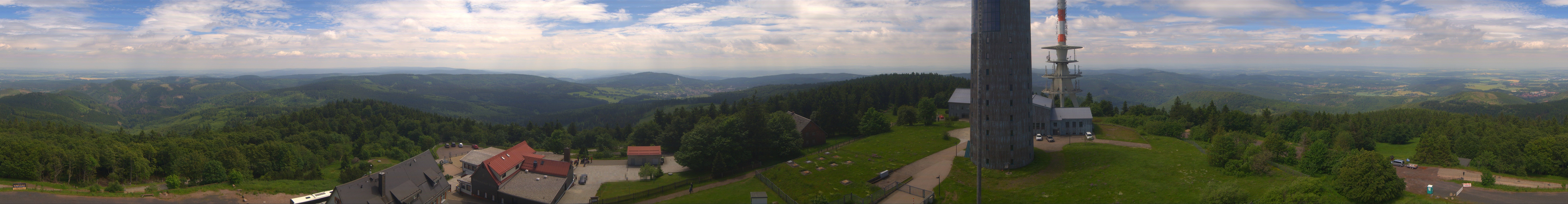 Archiv Foto Webcam Panorama Großer Inselsberg - Rennsteig