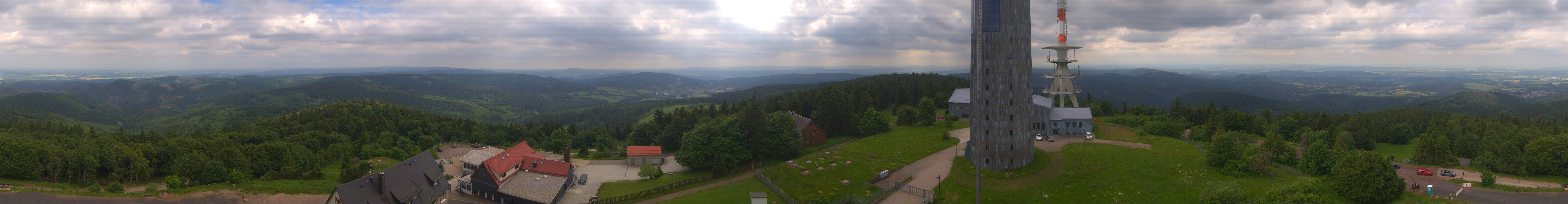 Archiv Foto Webcam Panorama Großer Inselsberg - Rennsteig