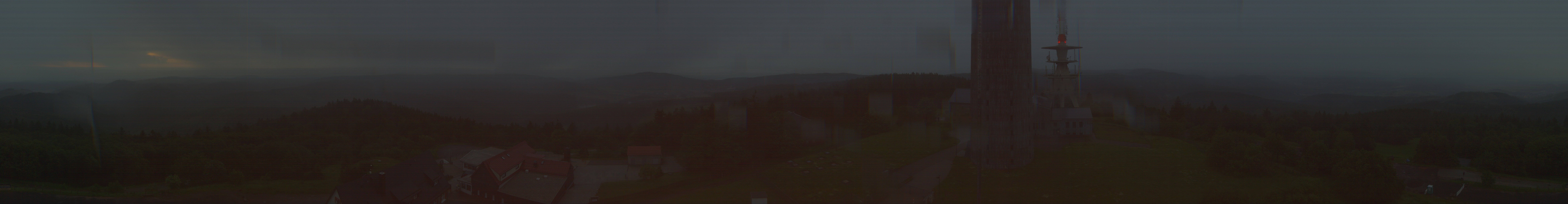 Archived image Webcam Panoramic view Großer Inselsberg - Rennsteig