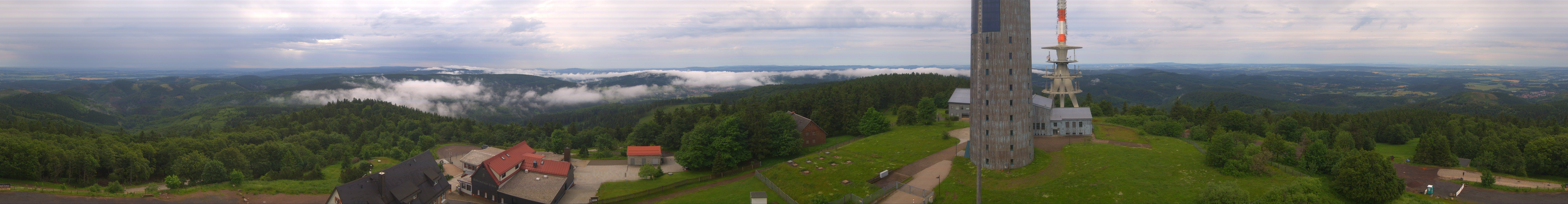 Archiv Foto Webcam Panorama Großer Inselsberg - Rennsteig