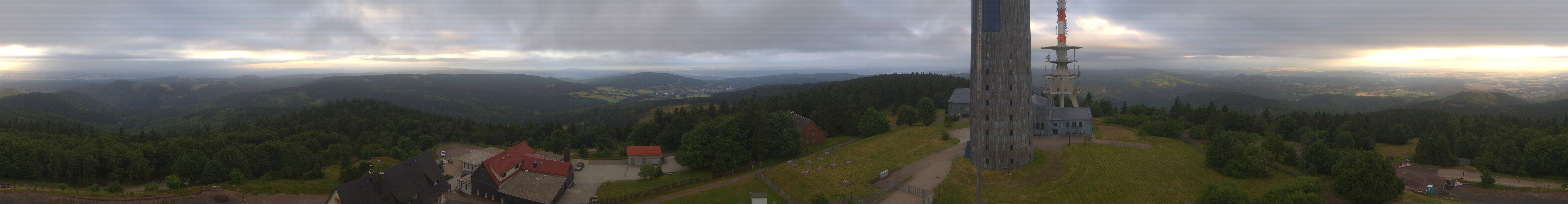 Archiv Foto Webcam Panorama Großer Inselsberg - Rennsteig