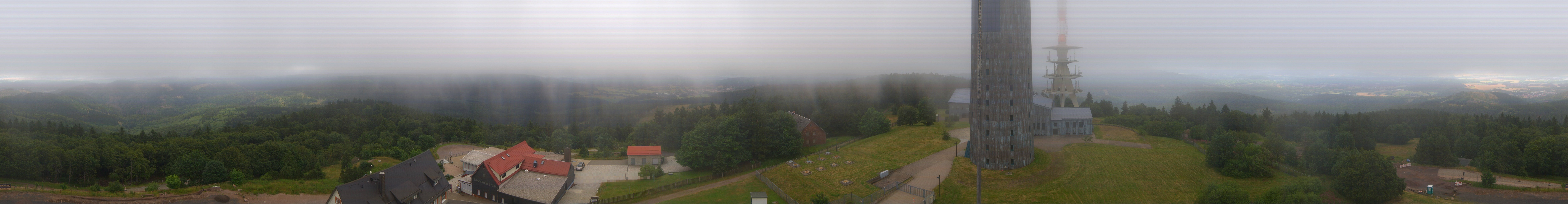 Archiv Foto Webcam Panorama Großer Inselsberg - Rennsteig