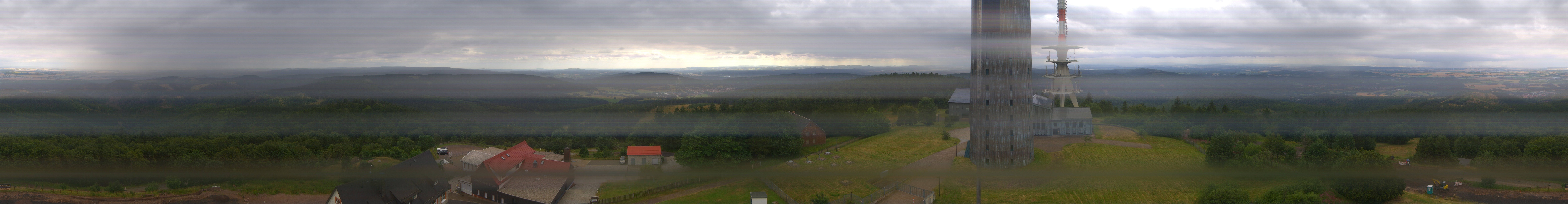 Archiv Foto Webcam Panorama Großer Inselsberg - Rennsteig