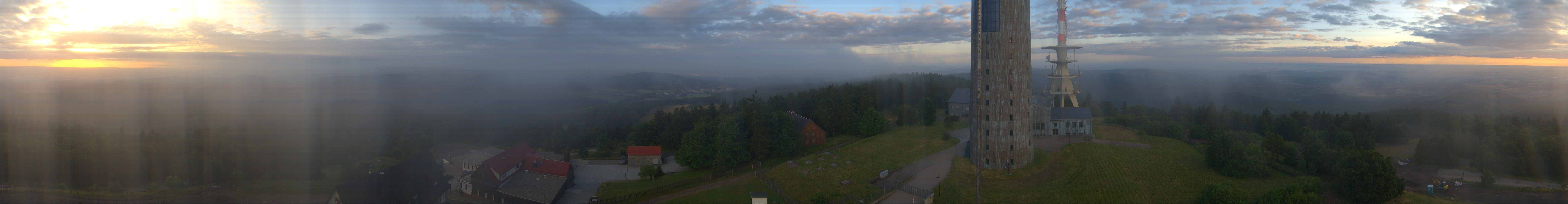Archiv Foto Webcam Panorama Großer Inselsberg - Rennsteig