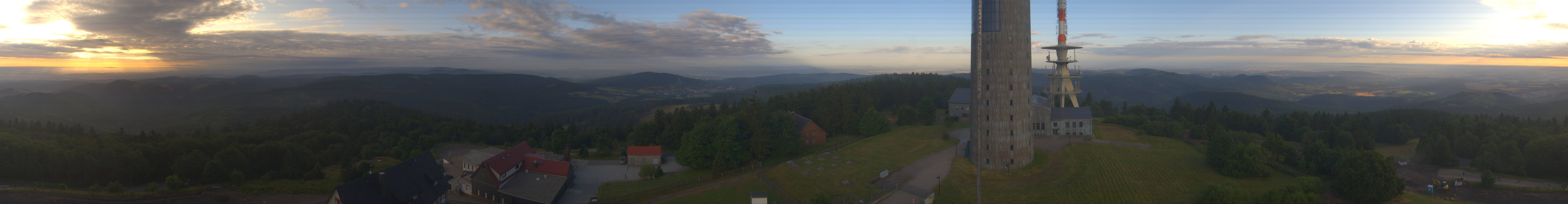 Archiv Foto Webcam Panorama Großer Inselsberg - Rennsteig