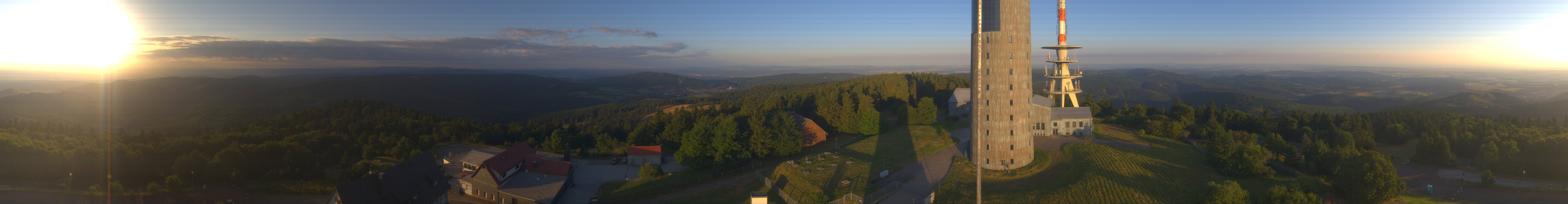 Archiv Foto Webcam Panorama Großer Inselsberg - Rennsteig