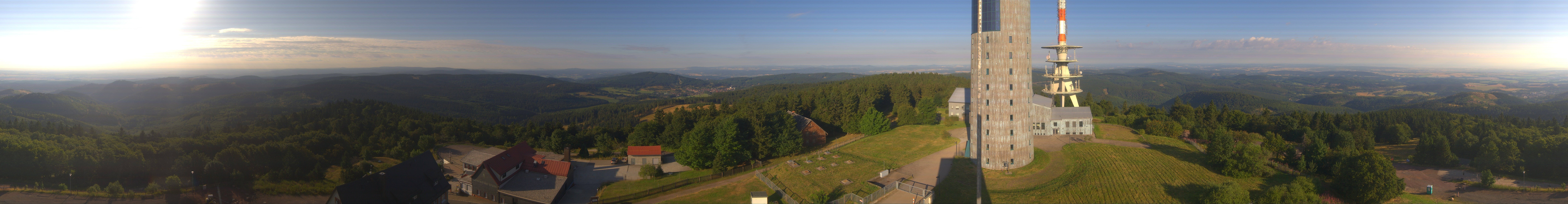Archiv Foto Webcam Panorama Großer Inselsberg - Rennsteig