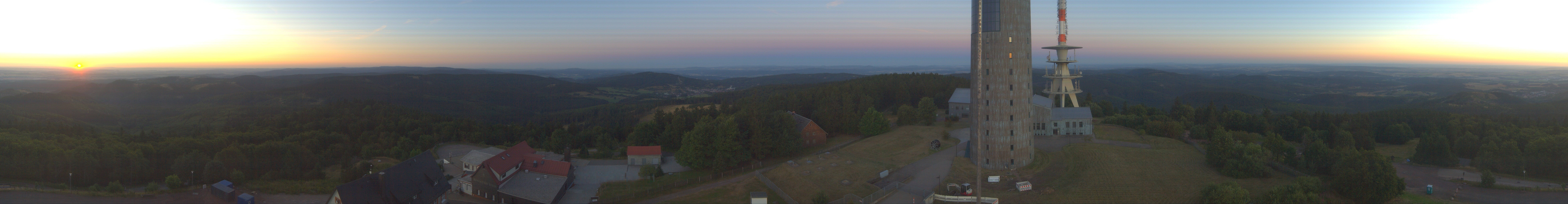 Archiv Foto Webcam Panorama Großer Inselsberg - Rennsteig