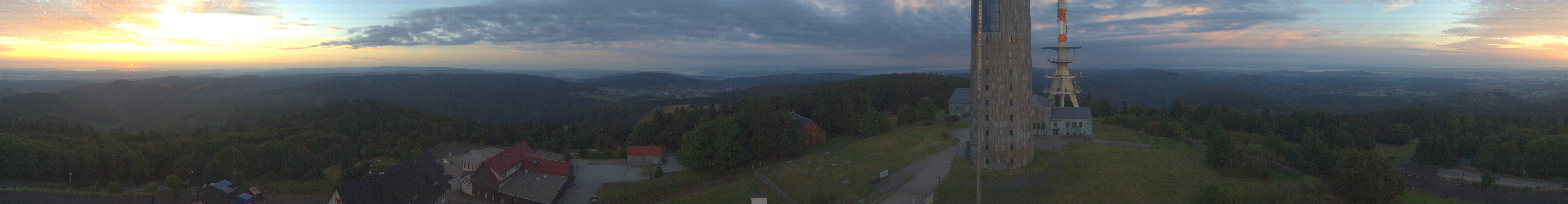 Archiv Foto Webcam Panorama Großer Inselsberg - Rennsteig