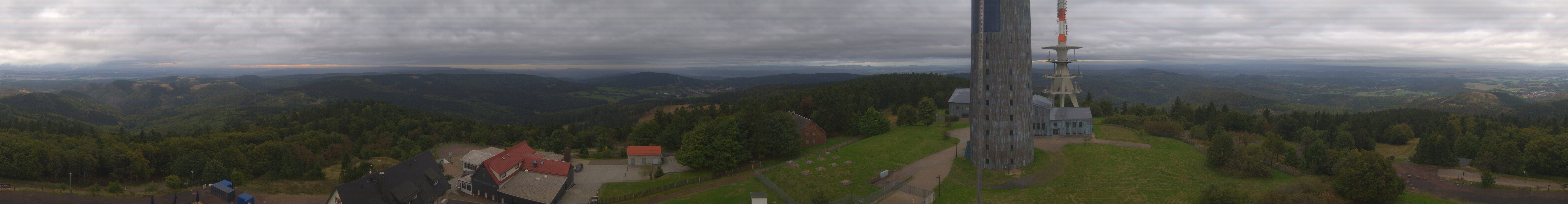 Archiv Foto Webcam Panorama Großer Inselsberg - Rennsteig
