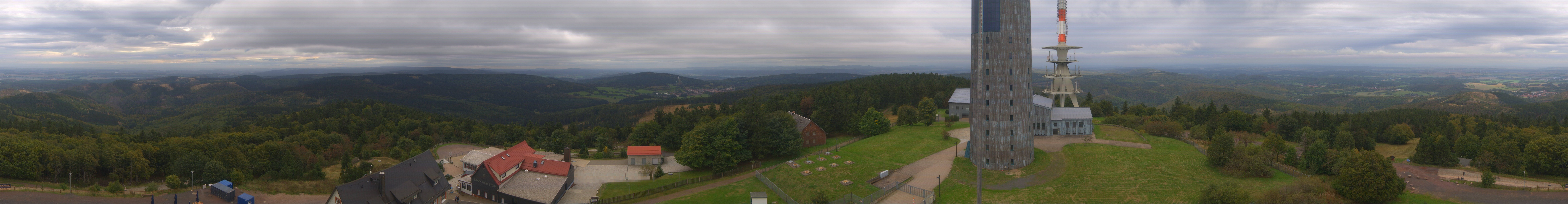 Archiv Foto Webcam Panorama Großer Inselsberg - Rennsteig