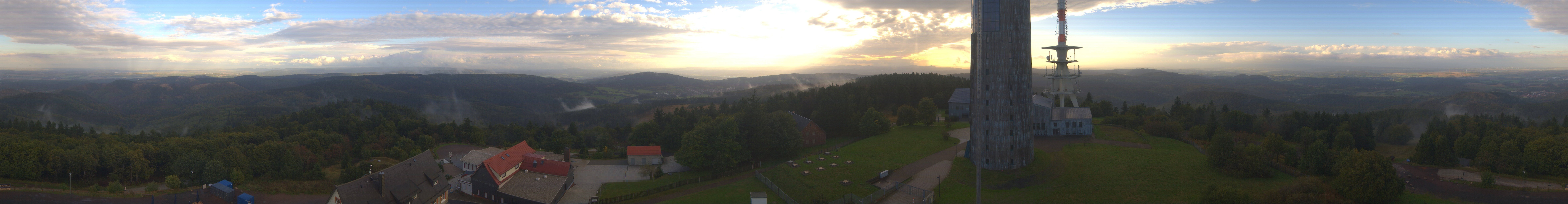 Archiv Foto Webcam Panorama Großer Inselsberg - Rennsteig
