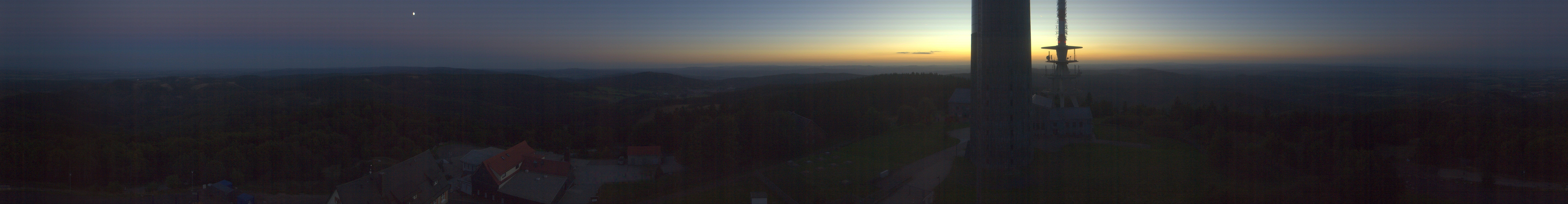 Archived image Webcam Panoramic view Großer Inselsberg - Rennsteig