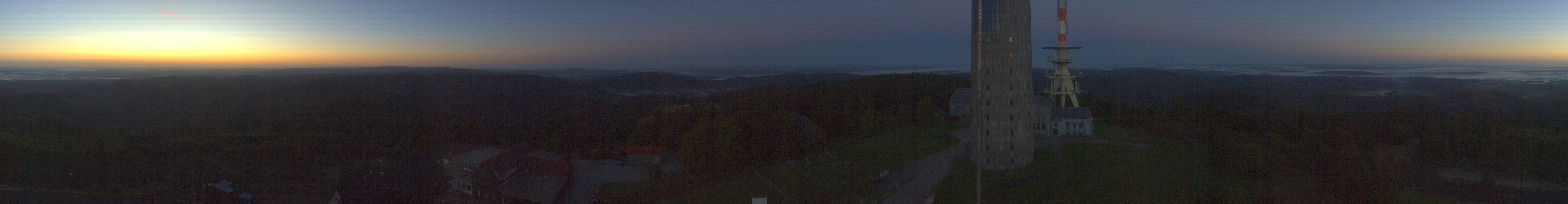 Archiv Foto Webcam Panorama Großer Inselsberg - Rennsteig