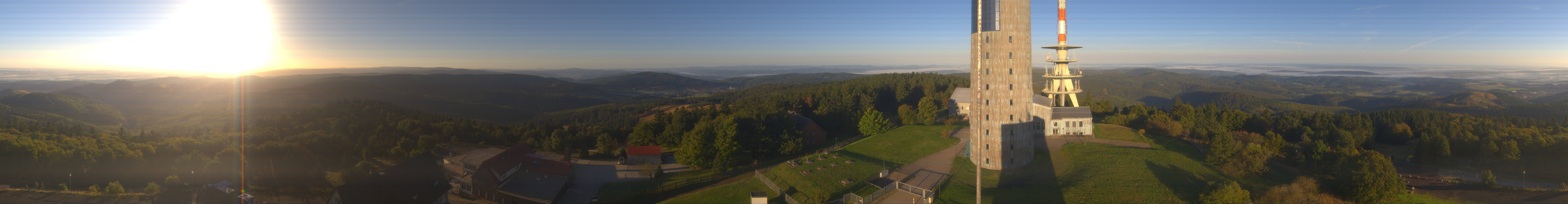 Archiv Foto Webcam Panorama Großer Inselsberg - Rennsteig