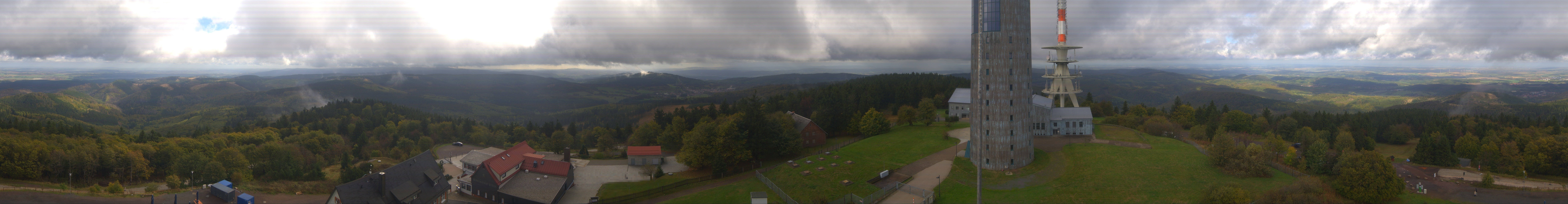 Archiv Foto Webcam Panorama Großer Inselsberg - Rennsteig