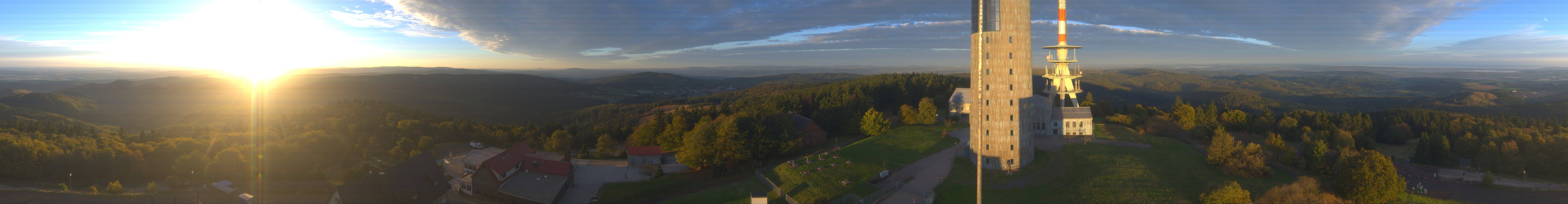 Archiv Foto Webcam Panorama Großer Inselsberg - Rennsteig