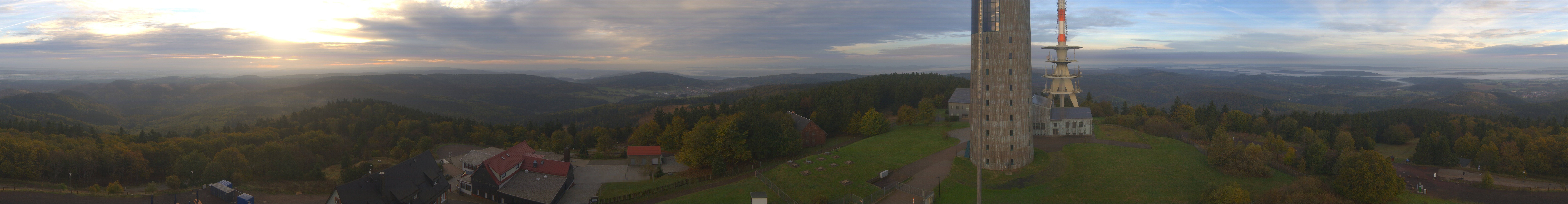 Archived image Webcam Panoramic view Großer Inselsberg - Rennsteig